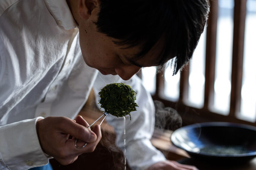No.95 深呼吸してお茶を淹れる